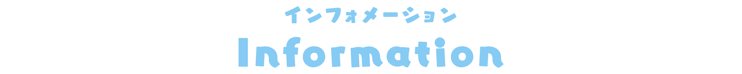information